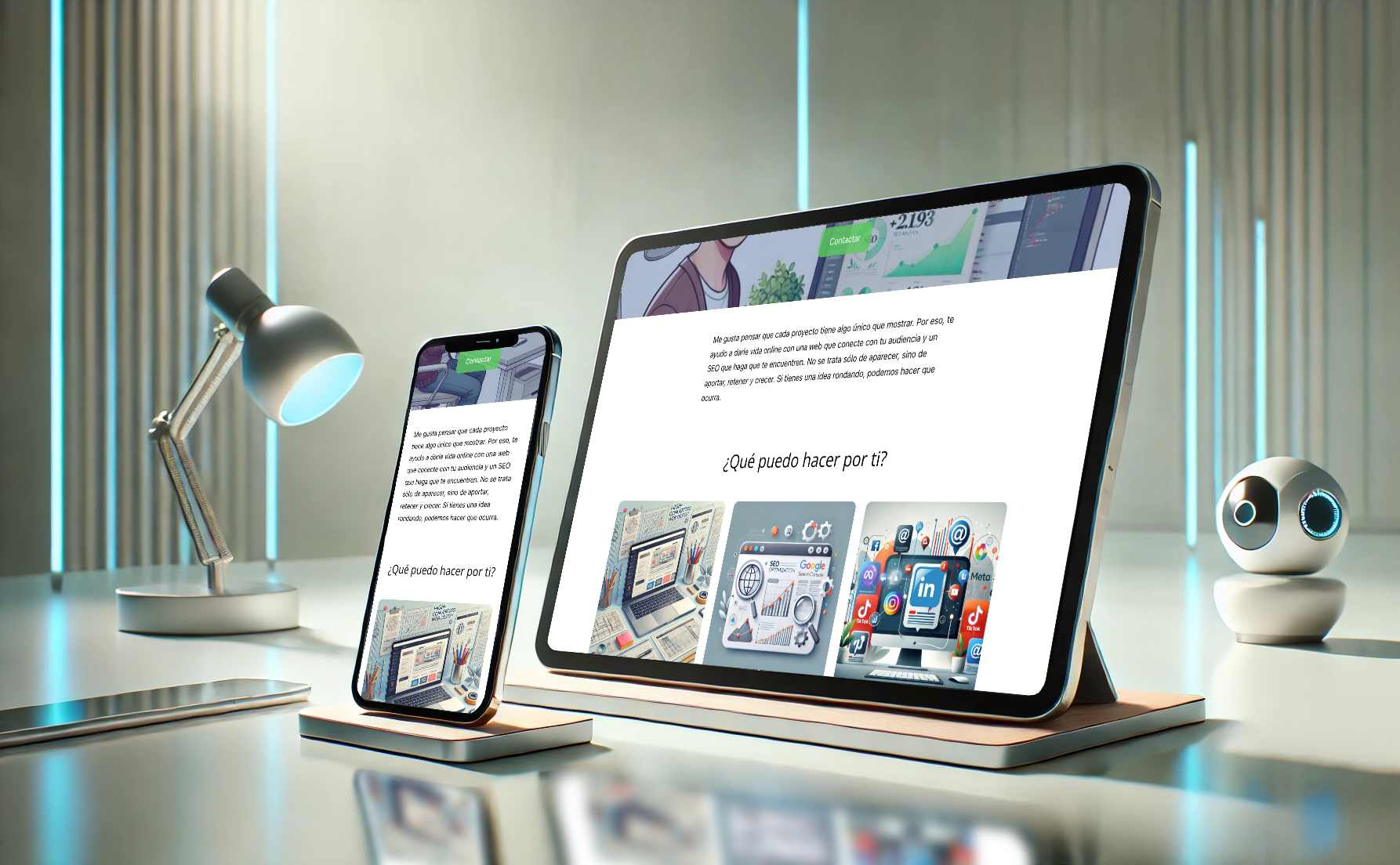 Imagen de un escritorio